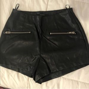 Forever 21 leather pants